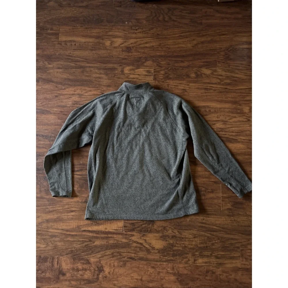J. America University Of Oregon 1/4 Zip Pullover Women's Medium gray